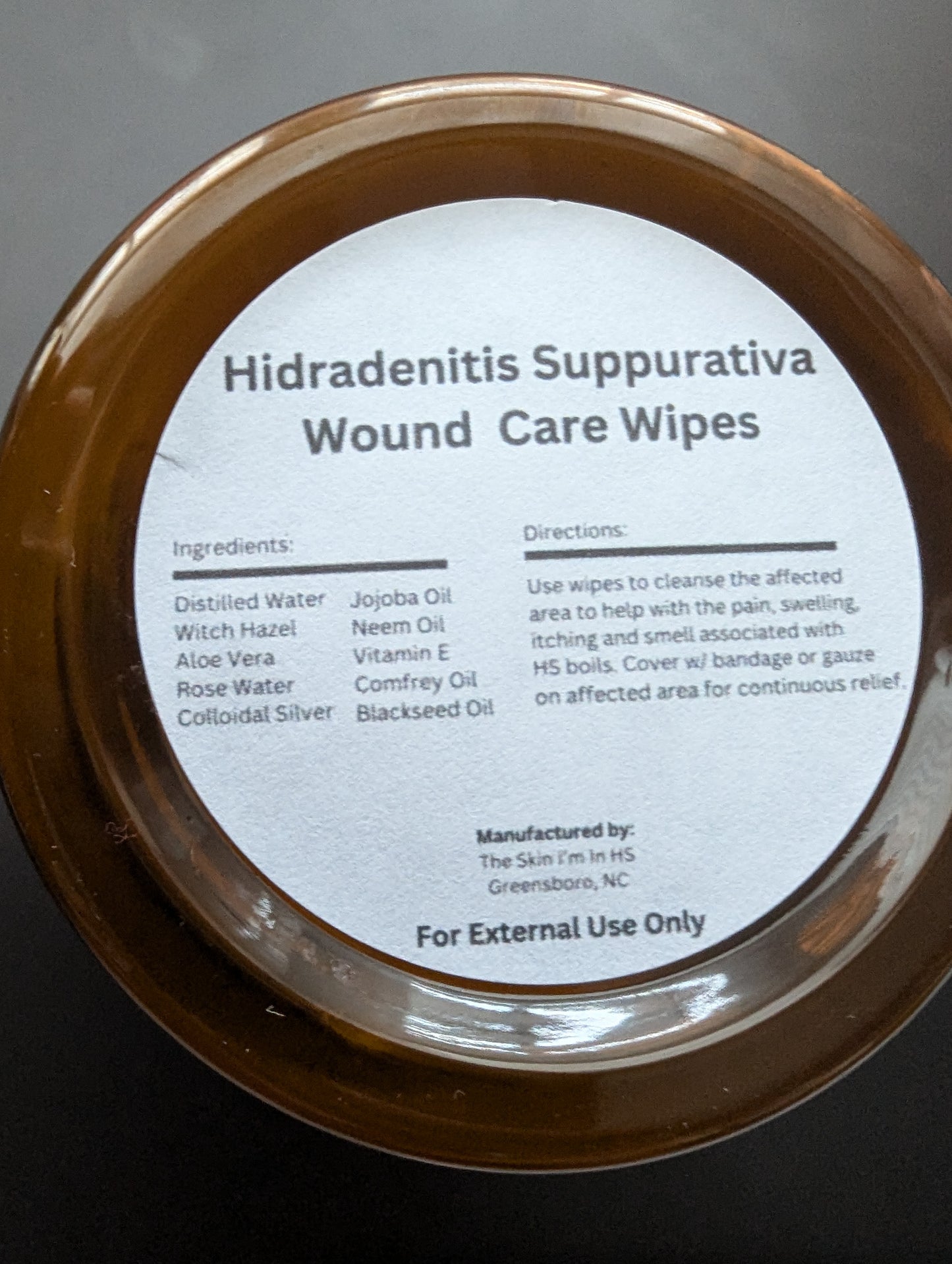 Hidradenitis Suppurativa Wound Care Wipes